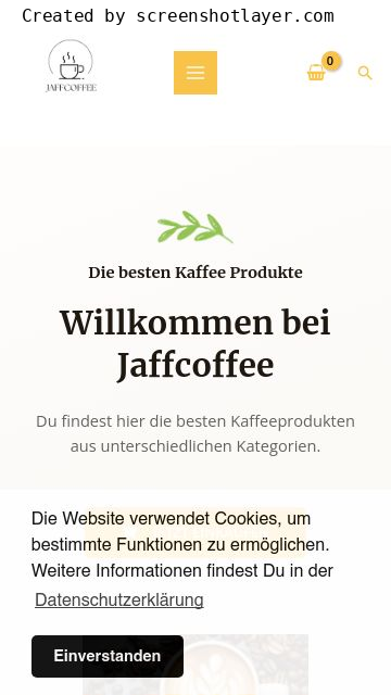 Firmenlogo vom Unternehmen Jaffcoffee aus Rheinbach