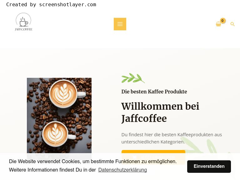 Firmenlogo vom Unternehmen Jaffcoffee aus Rheinbach