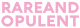 Firmenlogo vom Unternehmen RARE AND OPULENT aus Berlin