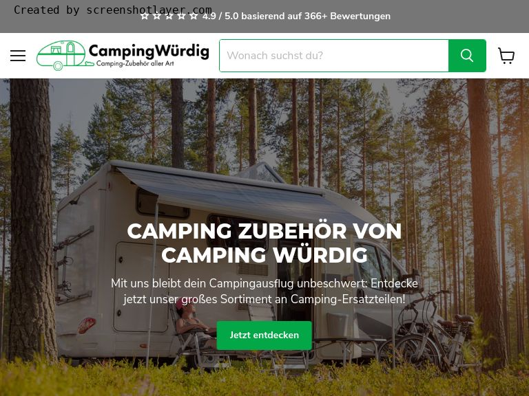 Firmenlogo vom Unternehmen Camping Würdig aus Bad Düben