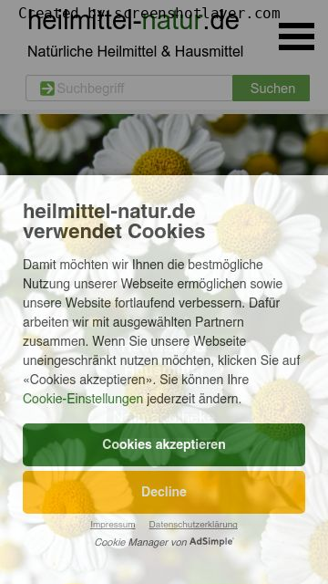 Firmenlogo vom Unternehmen heilmittel-natur.de aus Haselünne