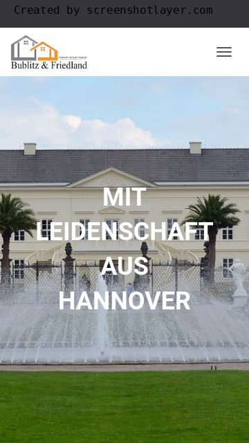 Firmenlogo vom Unternehmen Bublitz & Friedland Hannover aus Hannover