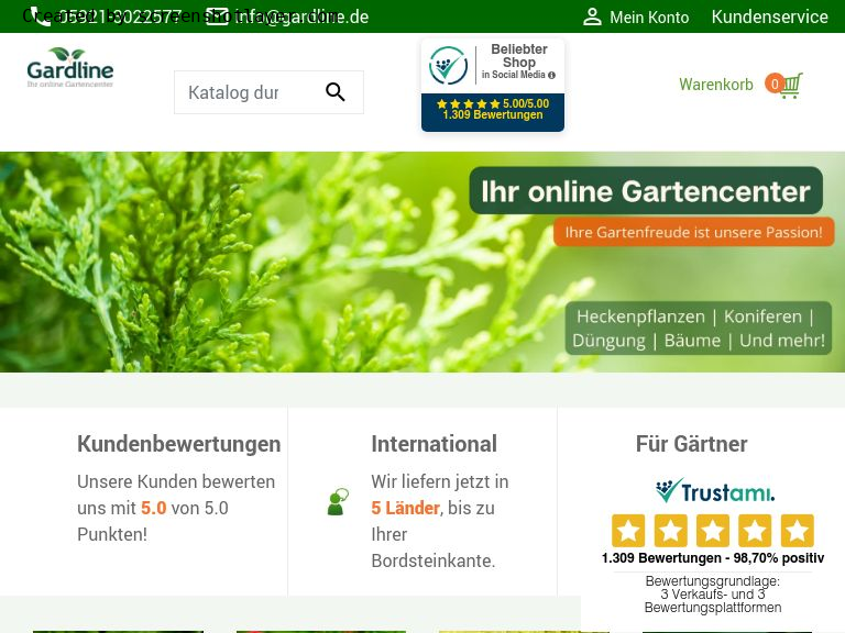 Firmenlogo vom Unternehmen Gardline BV aus Nordhorn