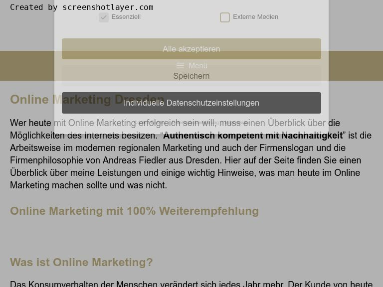 Firmenlogo Online Marketing Dresden