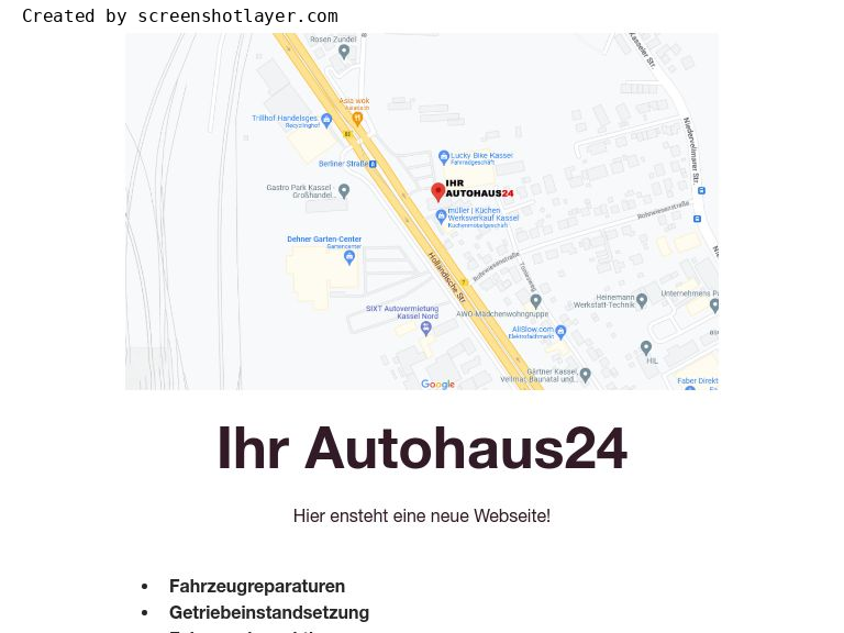 Firmenlogo vom Unternehmen Ihr Autohaus 24 aus Kassel