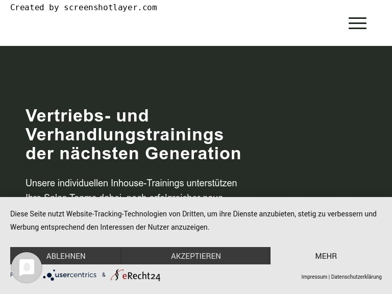 Firmenlogo vom Unternehmen selling2b Training & Consulting aus München
