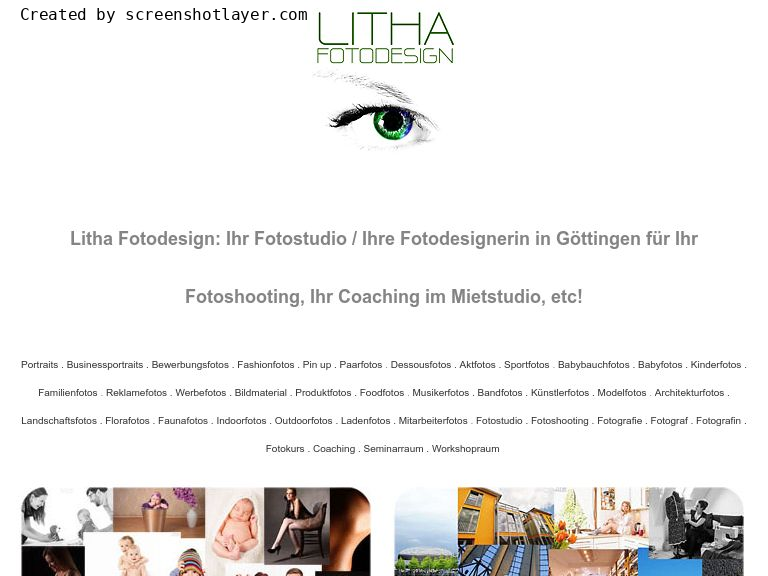 Firmenlogo vom Unternehmen Litha Fotodesign aus Göttingen