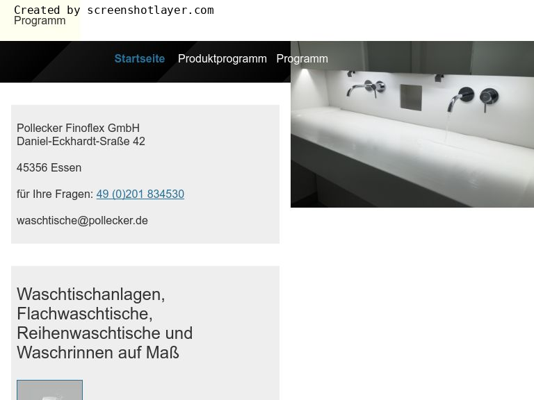 Firmenlogo vom Unternehmen Pollecker Finoflex GmbH aus Essen