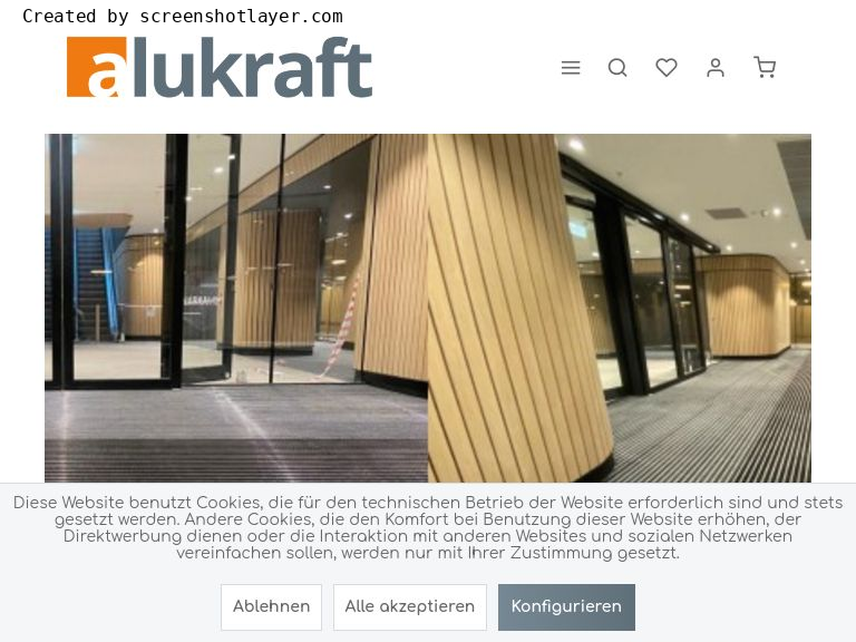 Firmenlogo vom Unternehmen Alukraft GmbH aus Offenbach