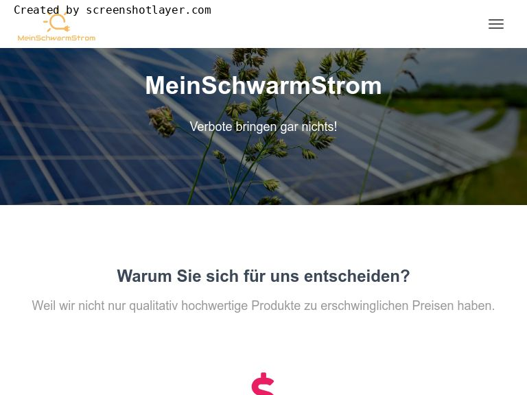 Firmenlogo vom Unternehmen Meinschwarmstrom GmbH aus Naumburg