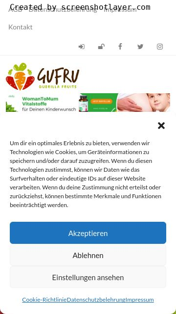 Firmenlogo vom Unternehmen Gufru - Guerilla Fruits aus Alpbach