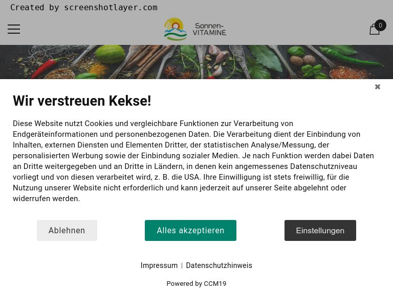 Firmenlogo vom Unternehmen Sonnen-Vitamine aus Heimertingen