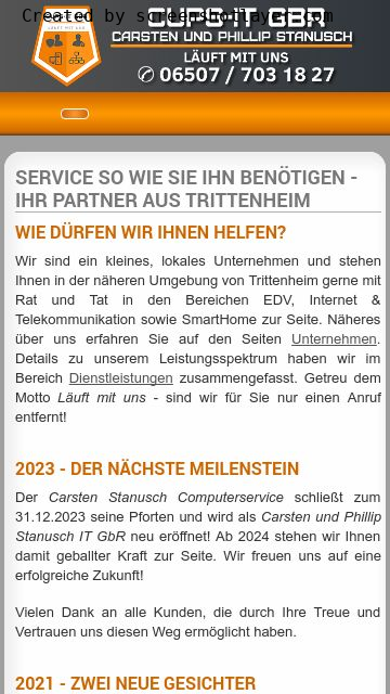 Firmenlogo vom Unternehmen CUPS-IT GbR aus Trittenheim