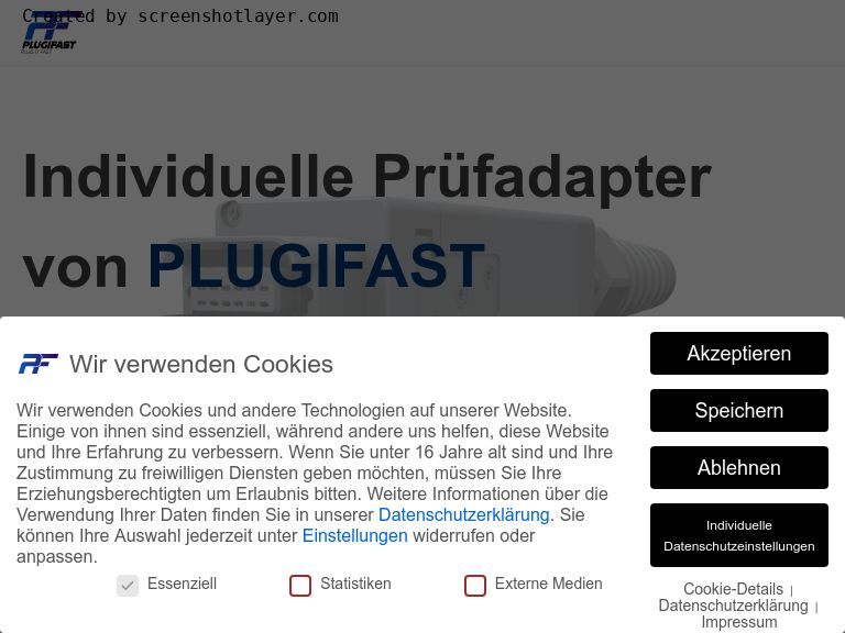 Firmenlogo vom Unternehmen PLUGIFAST GmbH
