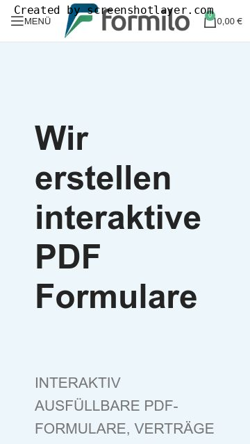 Firmenlogo vom Unternehmen Formilo GmbH aus Berlin