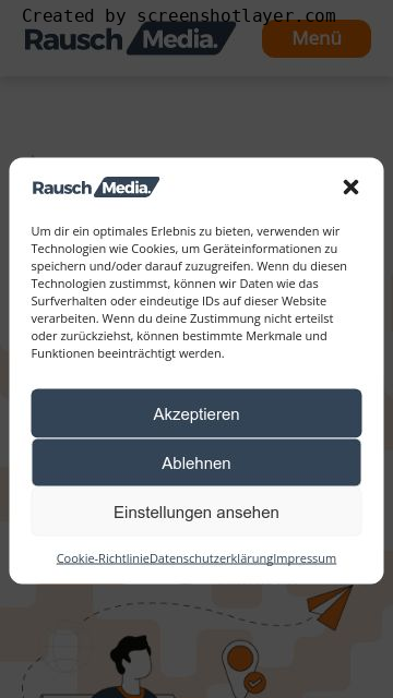 Firmenlogo vom Unternehmen Rausch Media aus Bexbach
