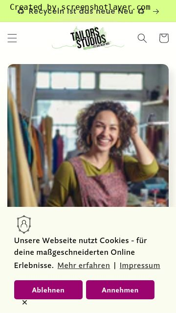 Firmenlogo vom Unternehmen Online Änderungsschneiderei | Tailors Studios aus Hamburg