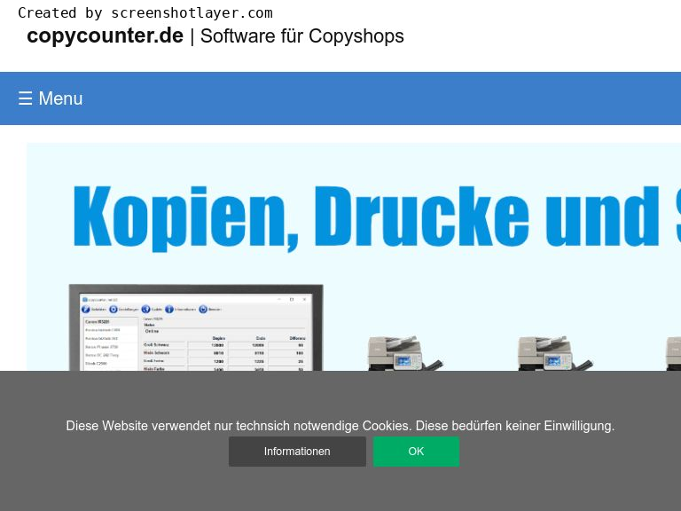 Firmenlogo vom Unternehmen copycounter.de aus Wandlitz