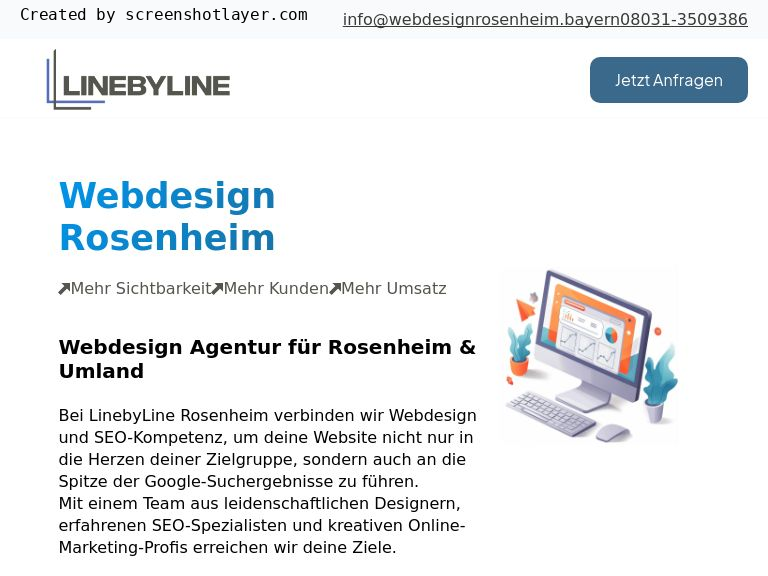 Firmenlogo vom Unternehmen Webdesign Rosenheim Bayern aus Rosenheim