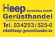 Firmenlogo vom Unternehmen Heep Gerüsthandel - Gerüstbau GmbH aus Belgershain