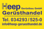 Firmenlogo vom Unternehmen Heep Gerüsthandel - Gerüstbau GmbH aus Belgershain (150px)