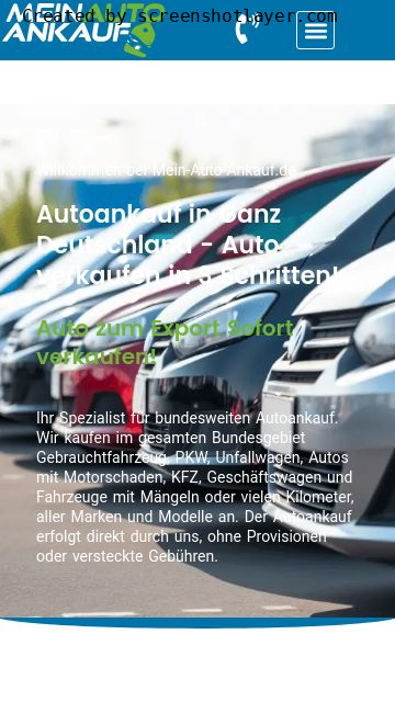 Firmenlogo vom Unternehmen Mein Autoankauf aus Gelsenkirchen