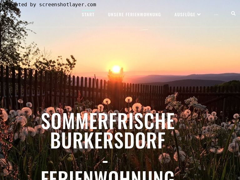 Firmenlogo vom Unternehmen Ferienwohnung - Saalfeld aus Saalfelder Höhe