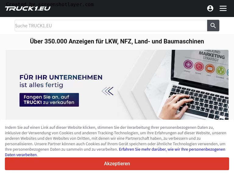 Firmenlogo vom Unternehmen Truck1 Deutschland aus Hamburg