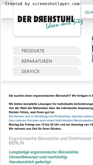 Firmenlogo vom Unternehmen DER DREHSTUHL aus Berlin
