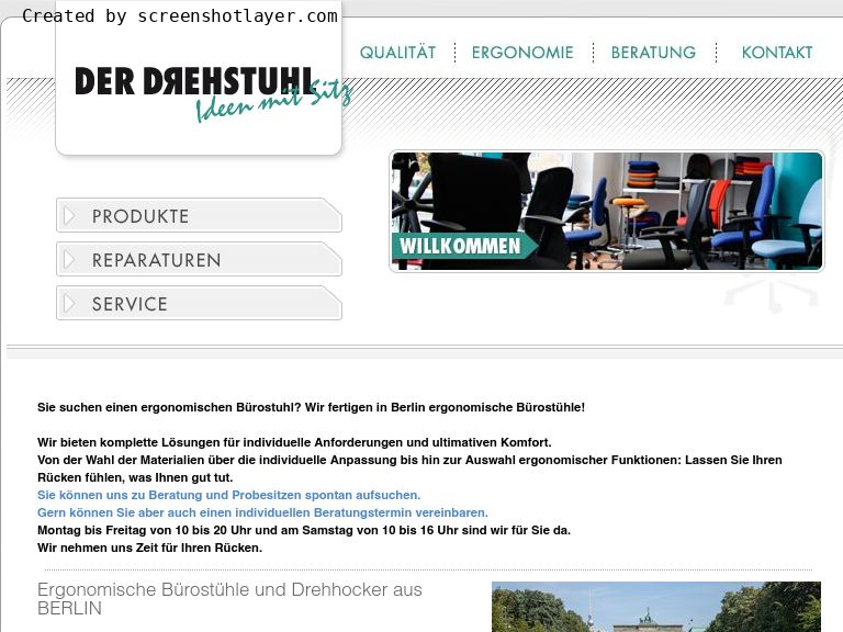 Firmenlogo vom Unternehmen DER DREHSTUHL aus Berlin