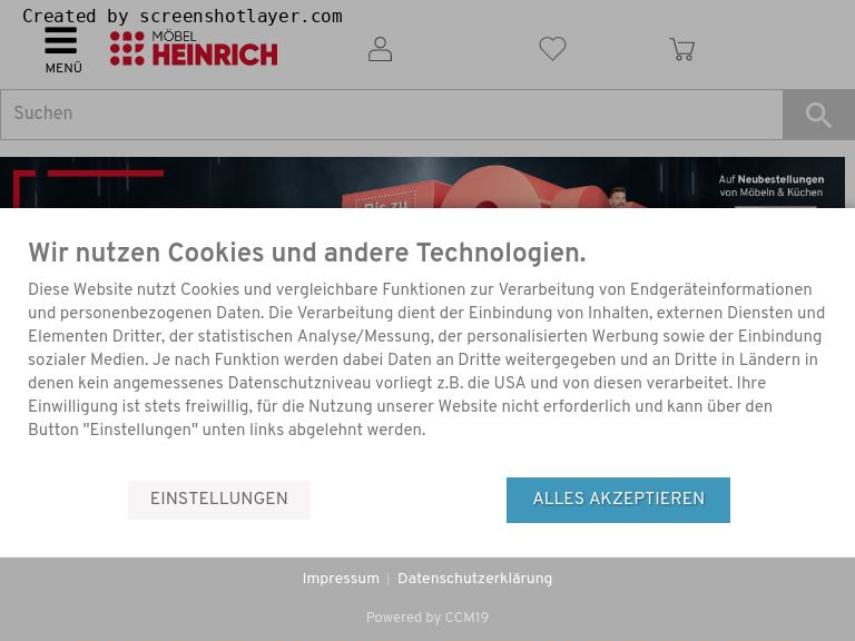 Firmenlogo vom Unternehmen Möbel Heinrich aus Stadthagen