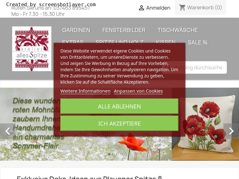Firmenlogo vom Unternehmen Atelier alles-Spitze aus Werda