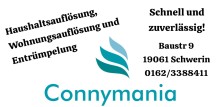 Firmenlogo vom Unternehmen Connymania Haushaltsauflösungen und Entrümpelungen aus Schwerin (220px)