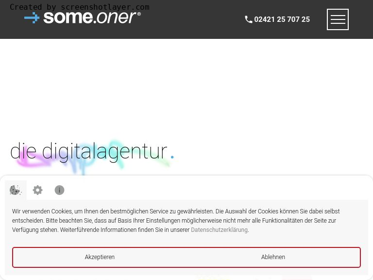 Firmenlogo vom Unternehmen SOME.ONER - Werbeagentur und Internetagentur Düren aus Düren
