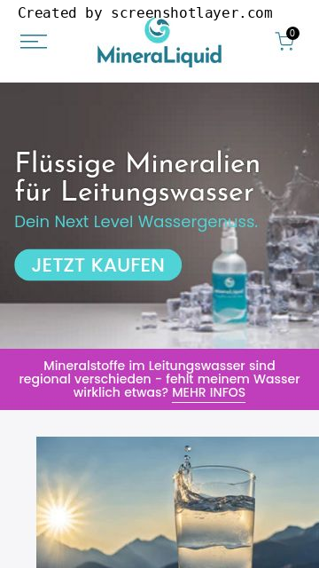 Firmenlogo vom Unternehmen MineraLiquid aus Dörscheid