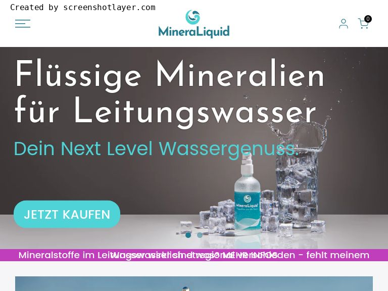 Firmenlogo vom Unternehmen MineraLiquid aus Dörscheid