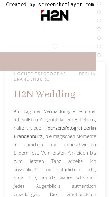 Firmenlogo vom Unternehmen Hochzeitsfotograf Berlin aus Berlin
