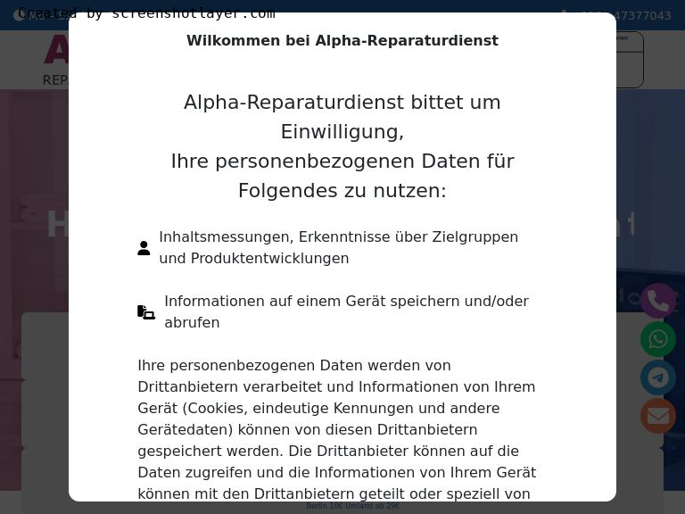 Alpha-Reparaturdienst Berlin