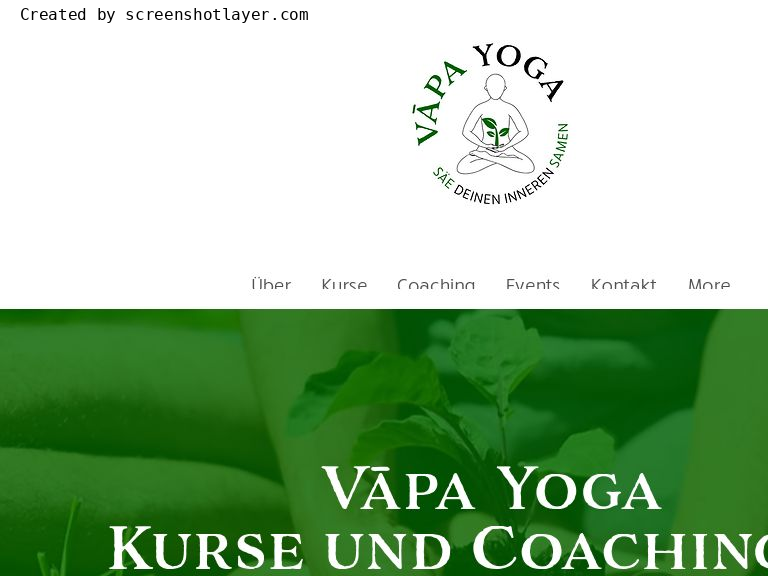 Firmenlogo vom Unternehmen Vapa Yoga aus Greifswald