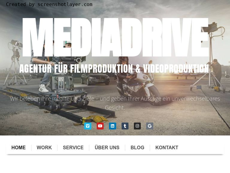 Firmenlogo vom Unternehmen MEDIADRIVE - Filmproduktion Braunschweig & Videoproduktion Braunschweig