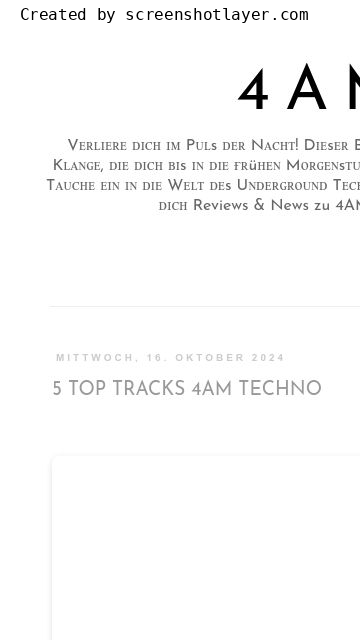 Firmenlogo vom Unternehmen 4AM TECHNO aus Bad Frankenhausen