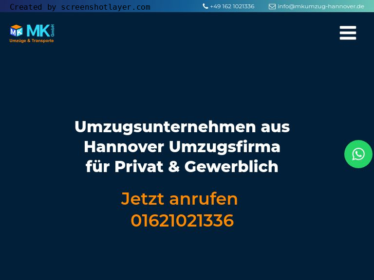 Firmenlogo vom Unternehmen Umzugsunternehmen Hannover - Mk Umzüge & Transporte GmbH aus Hannover