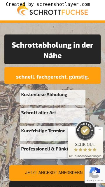 Firmenlogo vom Unternehmen Schrottfüchse - Schrottabholung in der Nähe aus Herne