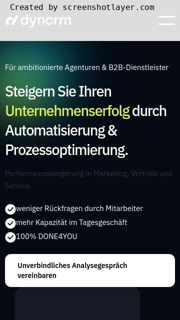 Firmenlogo vom Unternehmen DynCRM GmbH aus Karlsbad