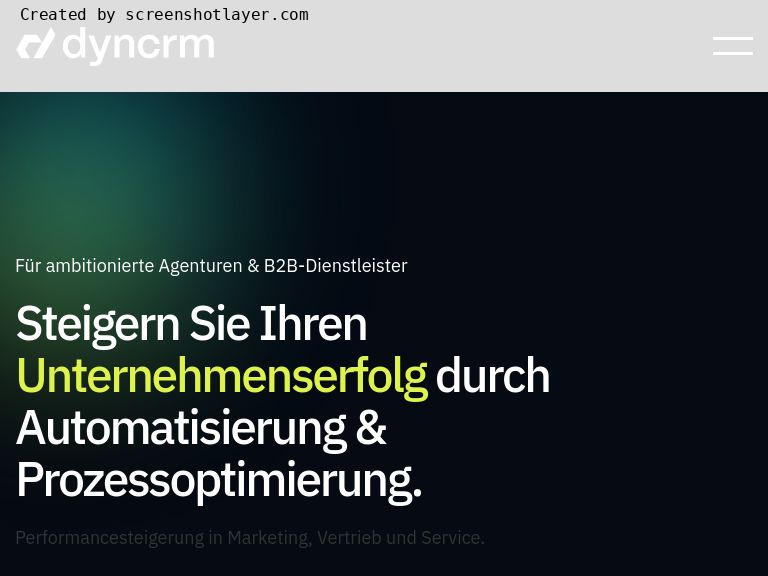 Firmenlogo vom Unternehmen DynCRM GmbH aus Karlsbad