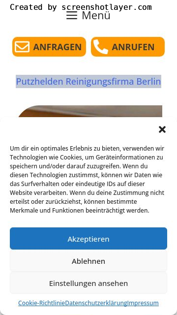 Reinigungsfirma Berlin Büroreinigung