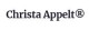 Firmenlogo vom Unternehmen Christa Appelt Partnervermittlung aus Konstanz