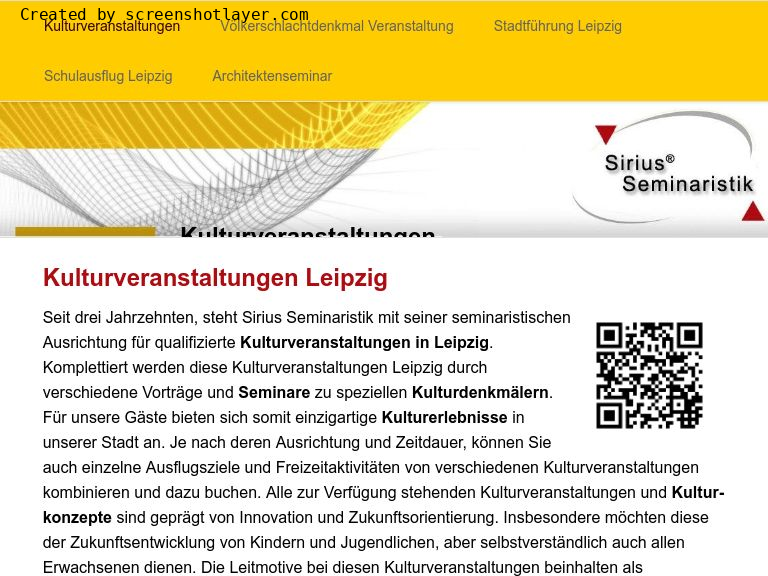 Firmenlogo vom Unternehmen Sirius Seminaristik aus Leipzig