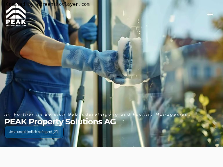 Firmenlogo vom Unternehmen PEAK Property Solutions AG aus Baar