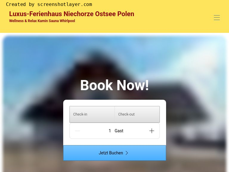 Firmenlogo Luxus-Ferienhaus Ostsee Polen Niechorze
